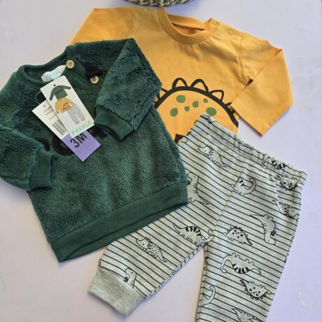 4pc fleece trouser set