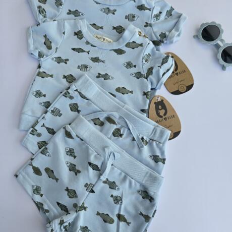 2pc cute koala boys cotton short set