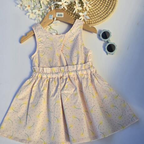 pink summer dress set