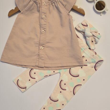 3pc flower tight sets