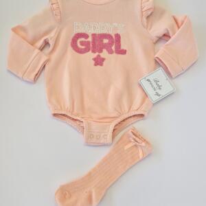 3 pc bloomer set pink