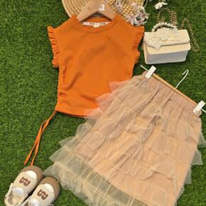 2pc Quality Summer Skirt Set