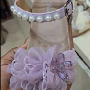 Accessorized Baby shoes