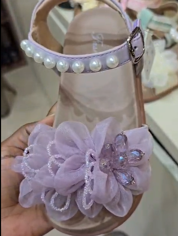 Accessorized Baby shoes